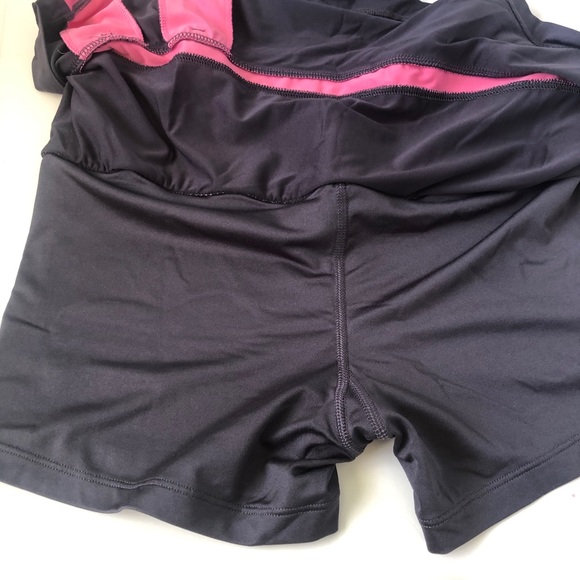 Nike Dri Fit Tennis Skirt Skort M Gray Pink - Picture 4 of 5